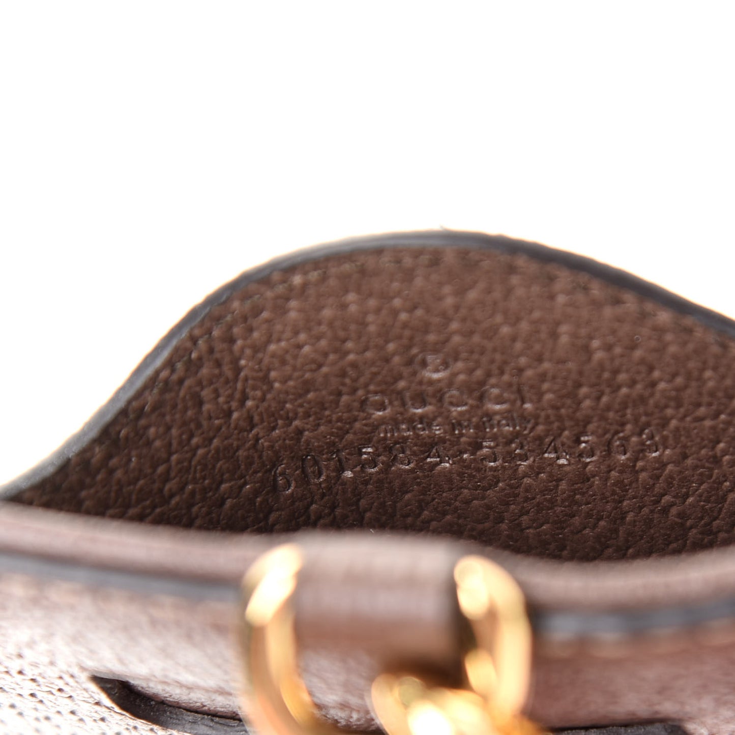 GG Supreme Monogram Ophidia ID Holder Beige Ebony New Acero