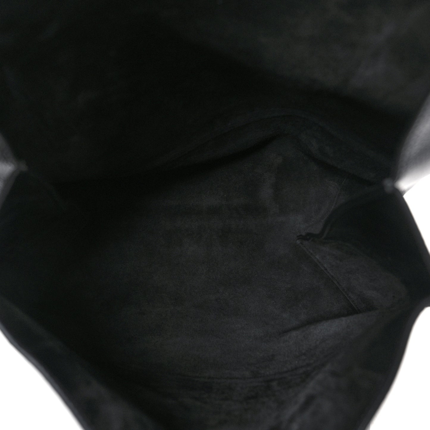 Calfskin All Soft Shoulder Bag Black