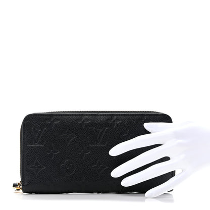 Louis Vuitton Empreinte Zippy Wallet Black 2 of 6