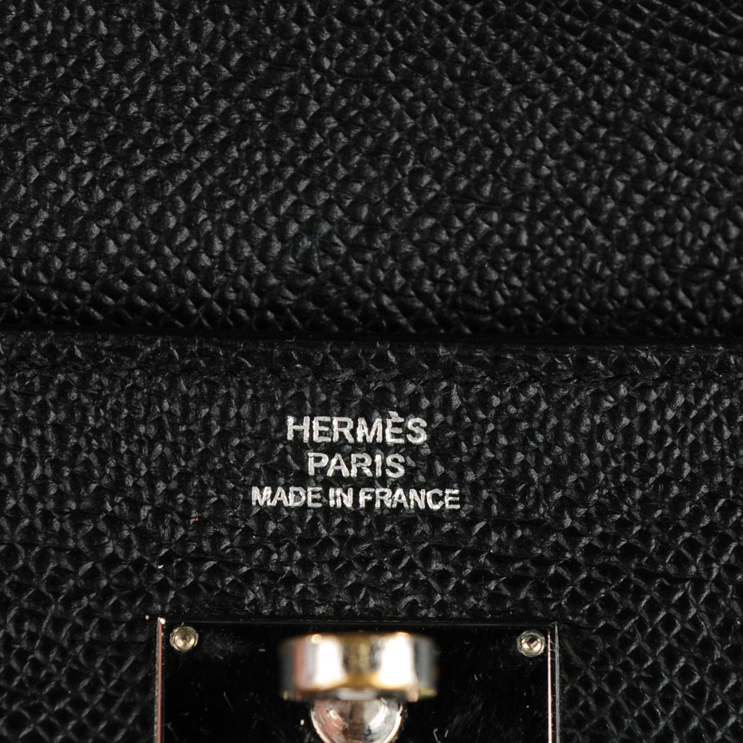 Hermes Epsom Kelly Longue Wallet Black 9 of 11