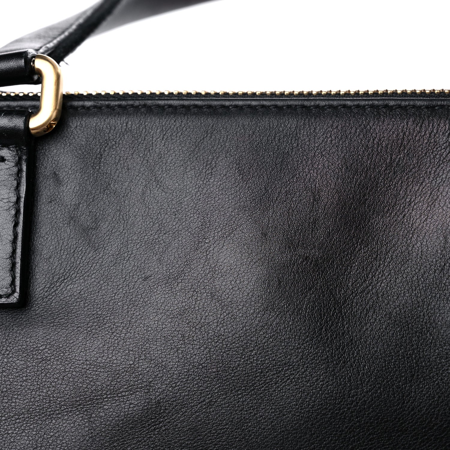 Salvatore Ferragamo Calfskin Tote Black 12 of 15
