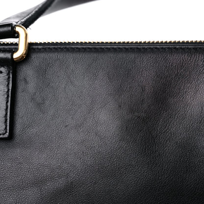 Salvatore Ferragamo Calfskin Tote Black 12 of 15