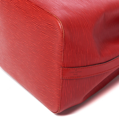 Louis Vuitton Epi Petit Noe Castillan Red 5 of 8