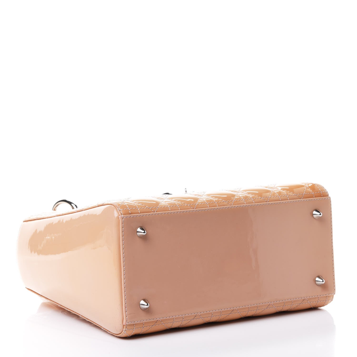 Christian Dior Patent Cannage Medium Lady Dior Light Pink 3 of 4