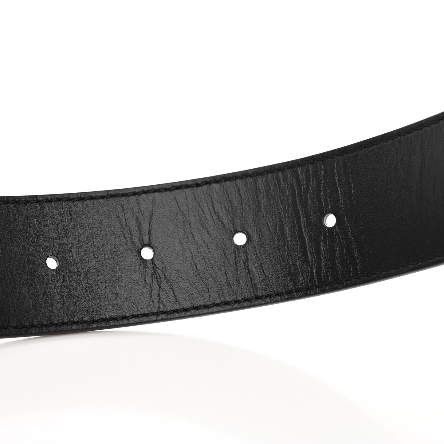 GG Supreme Monogram Interlocking G Belt 110 44 Dark Brown