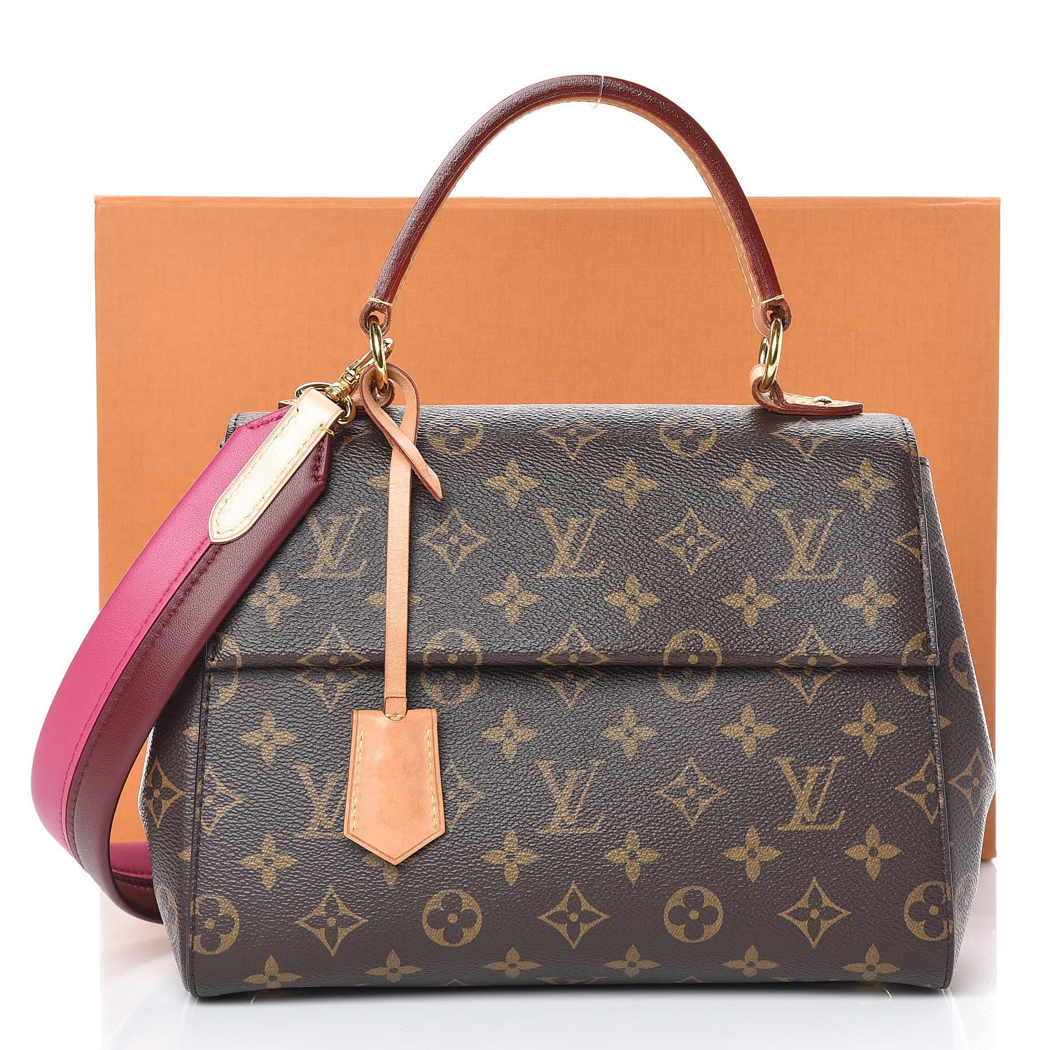 Louis Vuitton Monogram Cluny BB Pink 11 of 11