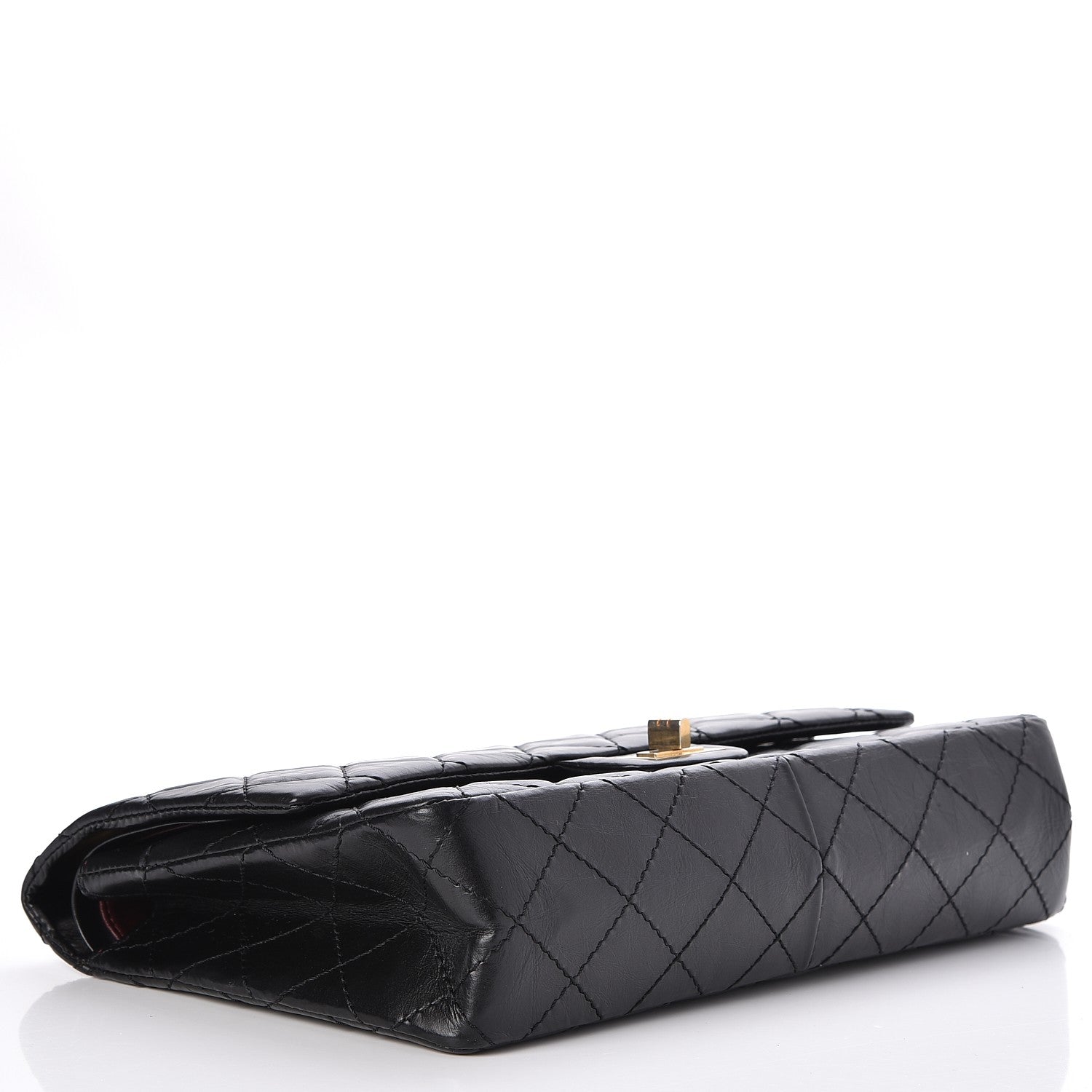 Chanel Aged Calfskin Quilted 2.55 Reissue 226 Flap Black 5 of 9