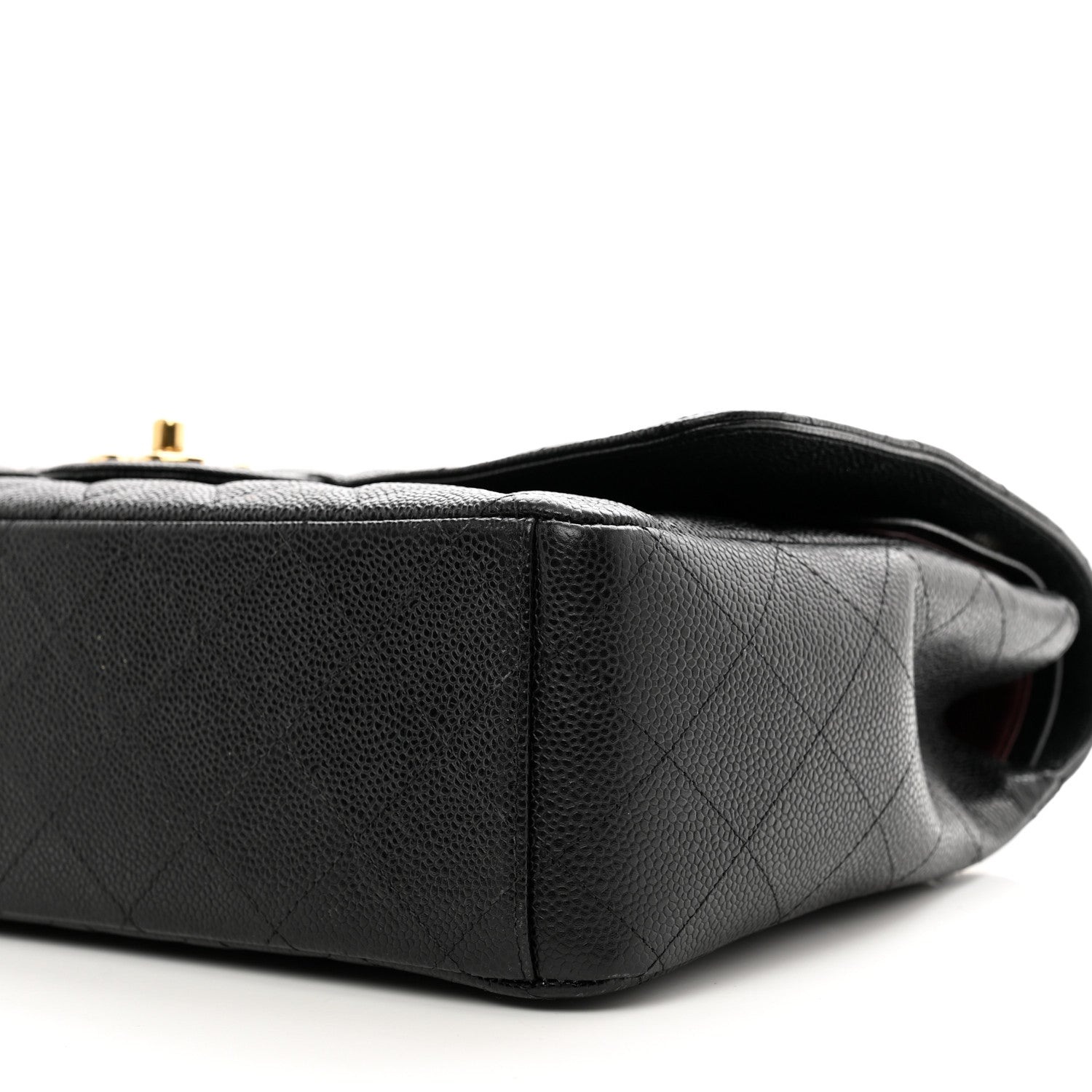 Chanel Caviar Quilted Maxi Double Flap Black 10 of 13