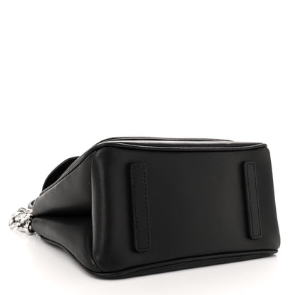 Marc Jacobs Calfskin J Marc Chain Mini Satchel Black Silver 4 of 9