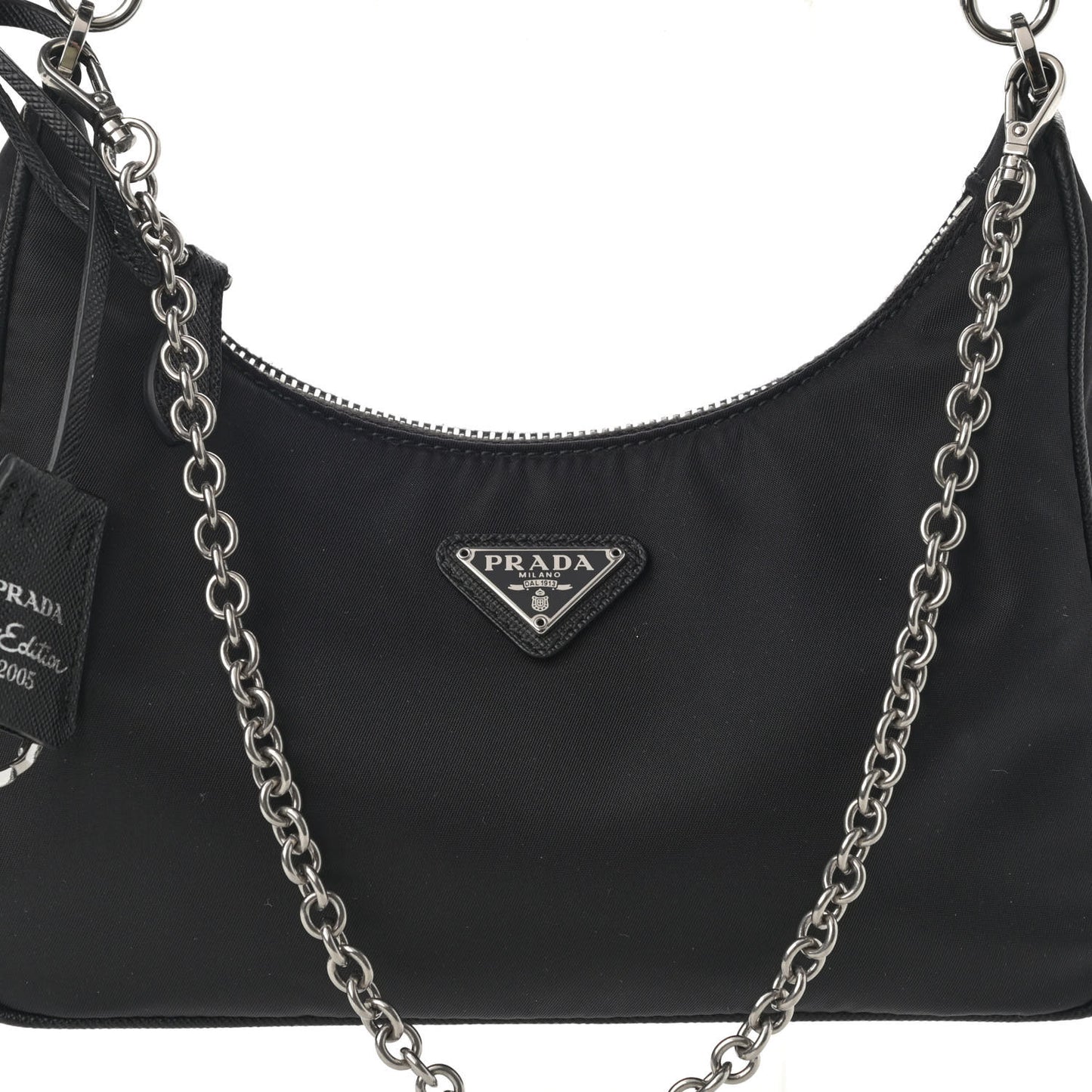 Nylon Re-Edition 2005 Shoulder Bag Black