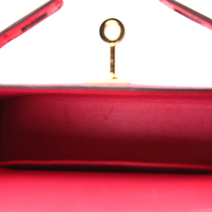 Hermes Epsom Mini Kelly Sellier 20 Rose Extreme 5 of 11