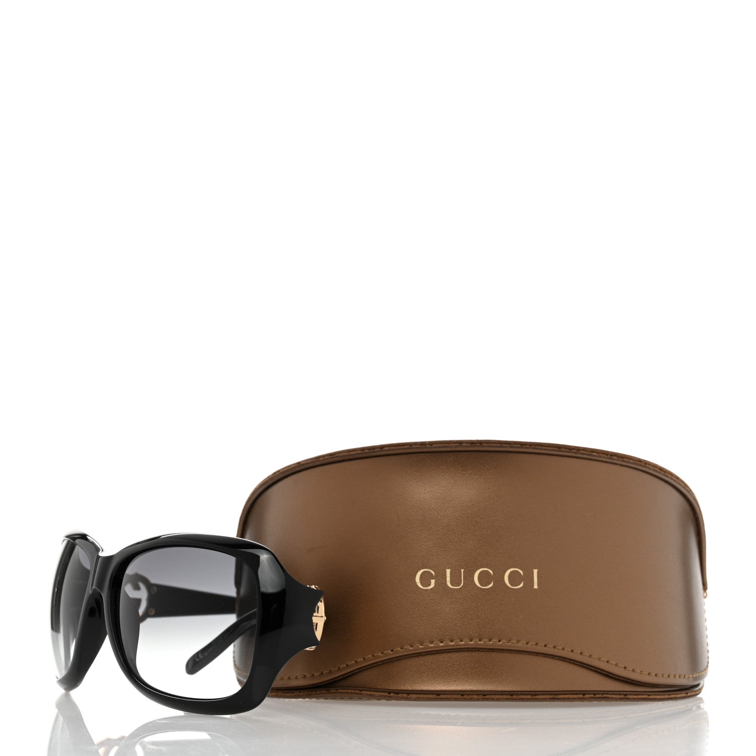 Gucci Acetate Square Frame Sunglasses GG3044FS Black 7 of 7