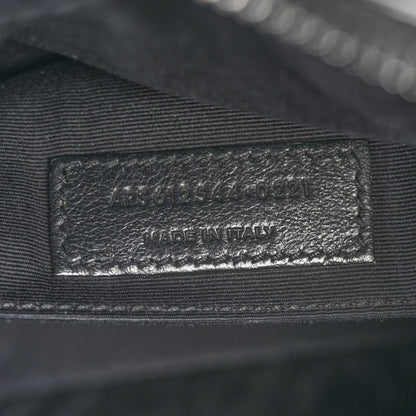 Saint Laurent Calfskin Matelasse Monogram Monochrome Lou Camera Bag Black 7 of 12