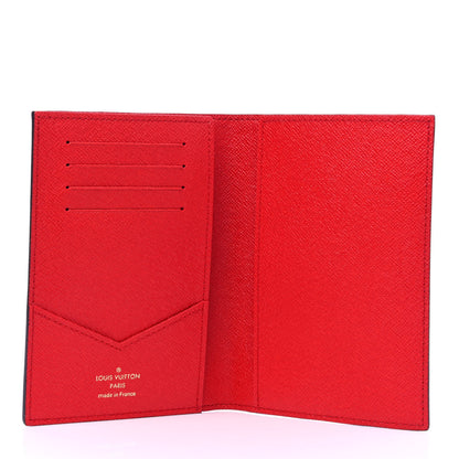 Louis Vuitton Monogram 2019 Christmas Animation Passport Cover Rouge 3 of 4