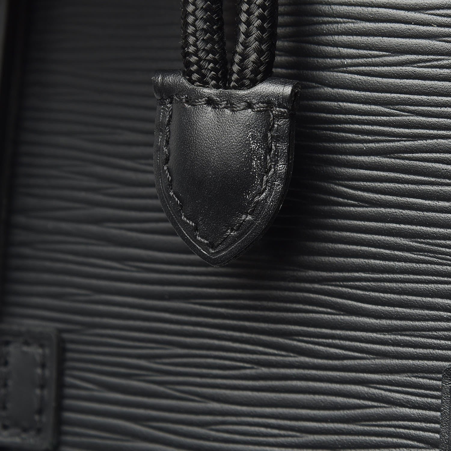 Louis Vuitton Epi Christopher Backpack PM Black 10 of 19