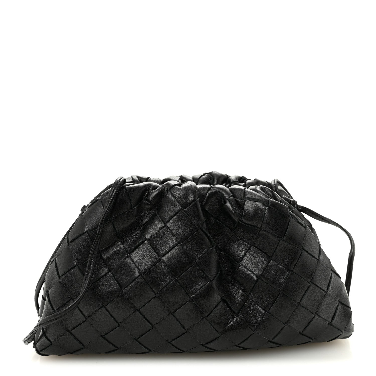 Bottega Veneta Nappa Intrecciato The Mini Pouch Black 1 of 9