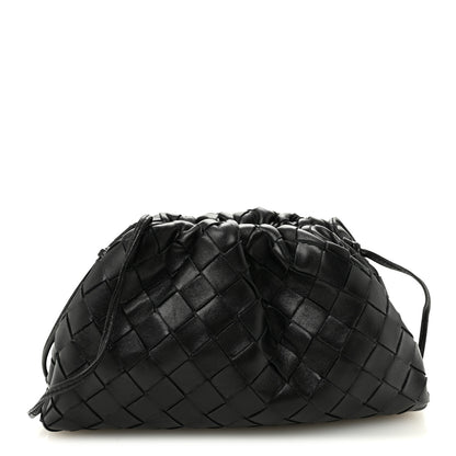 Bottega Veneta Nappa Intrecciato The Mini Pouch Black 1 of 9