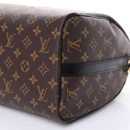 Louis Vuitton Monogram My World Tour Speedy Bandouliere 30 Black 8 of 11
