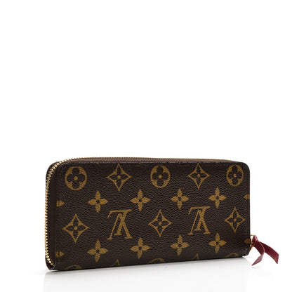 Louis Vuitton Monogram Clemence Wallet Fuchsia 3 of 7