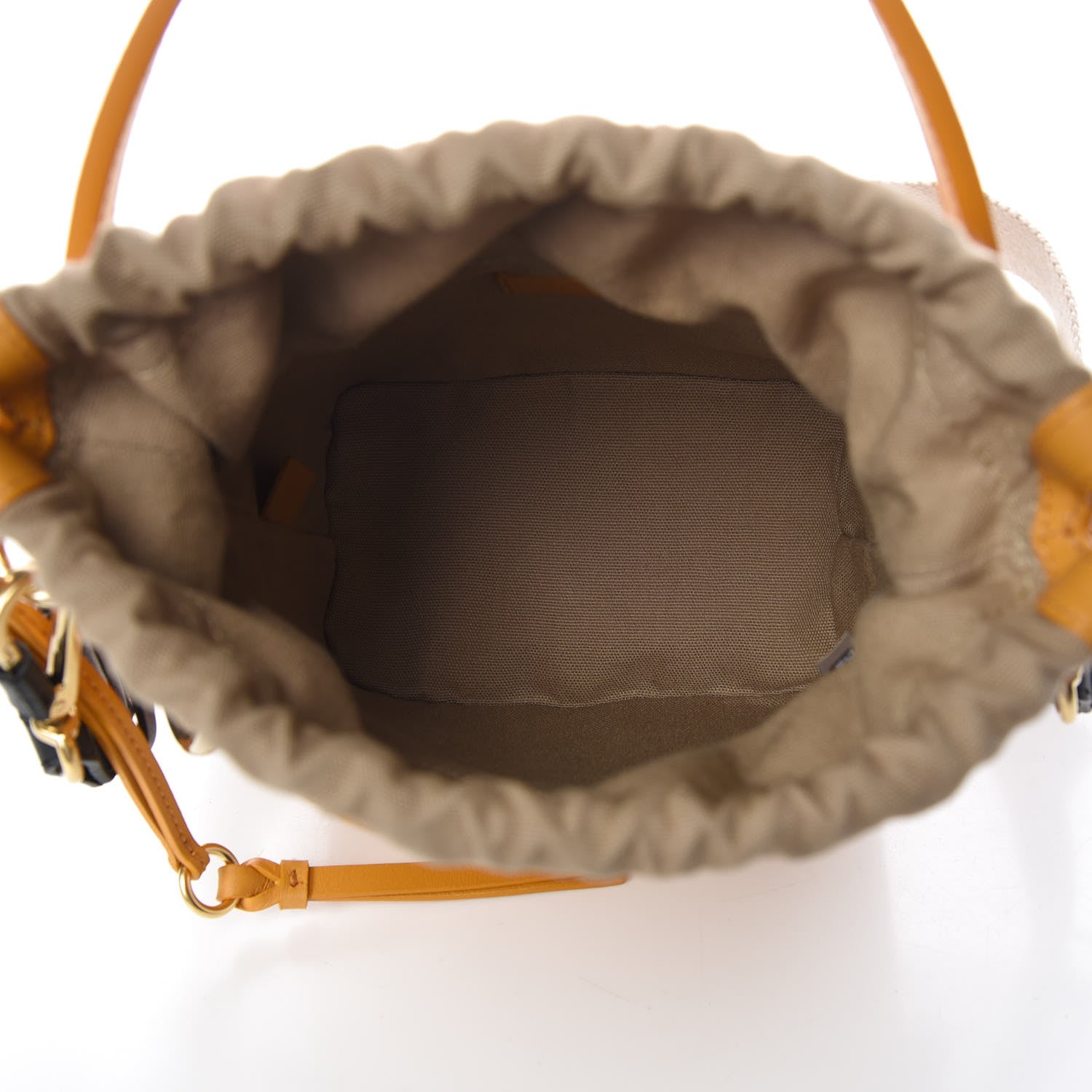 Chloe Smooth Calfskin Small Roy Bucket Bag Burning Camel 5 of 7