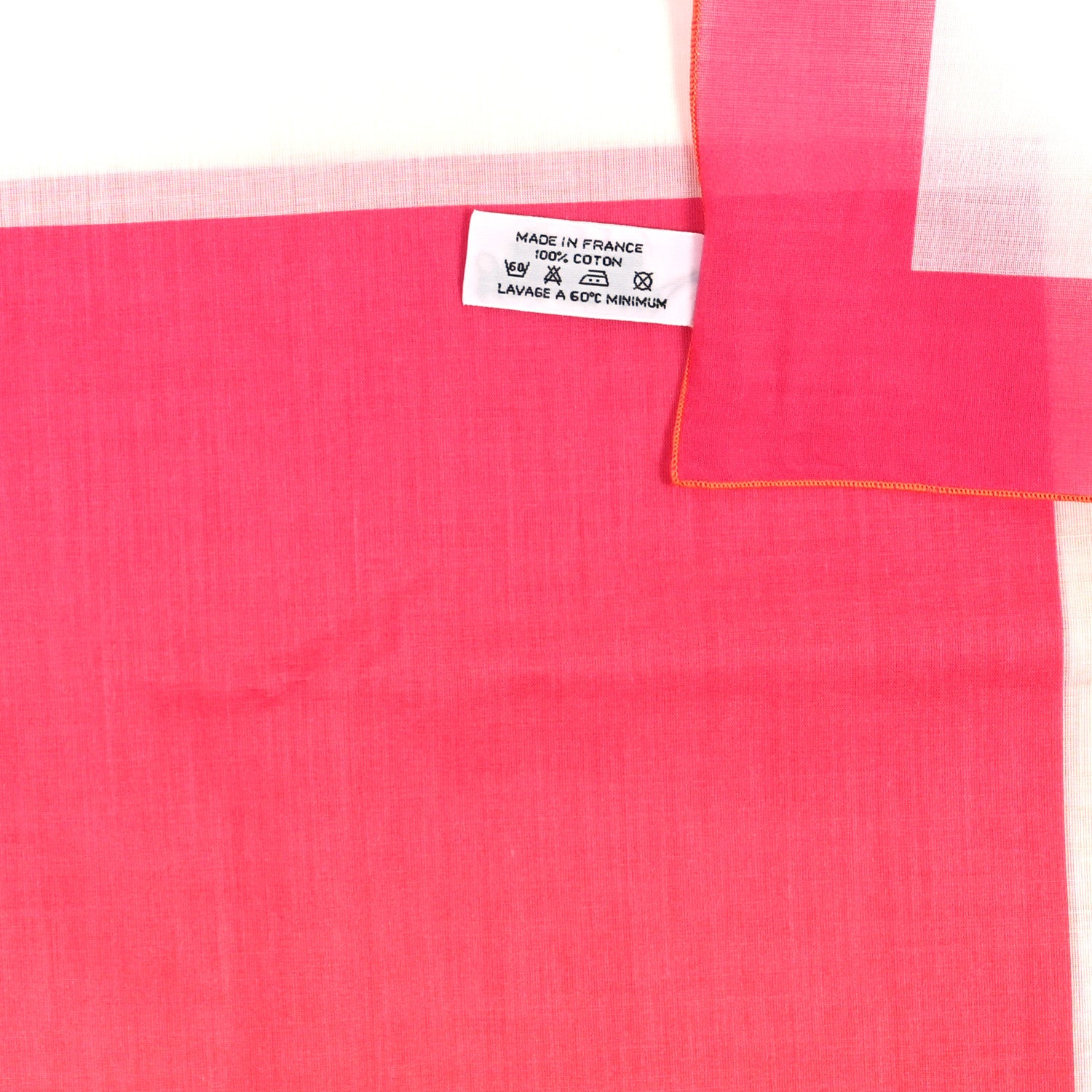 Hermes Cotton Ombre Beach Pareo Framboise Orange 3 of 3