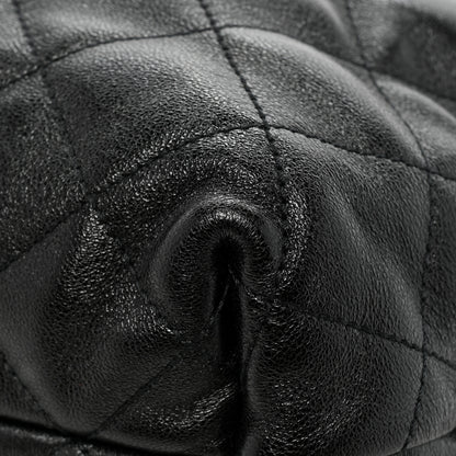 Saint Laurent Lambskin Quilted Maxi Icare Shopping Tote Black 12 of 12