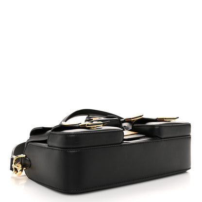 Fendi Shiny Nappa Multipocket Baguette Black 4 of 10