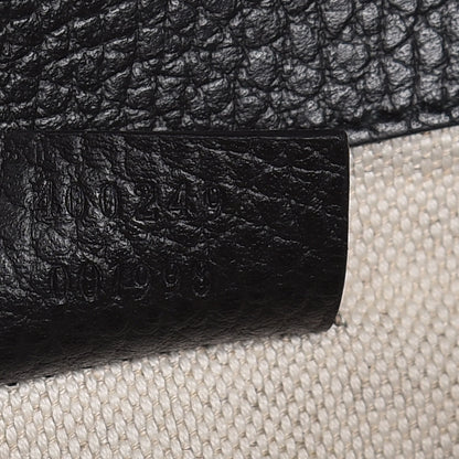 Gucci Pebbled Calfskin Small Dionysus Shoulder Bag Black 7 of 8