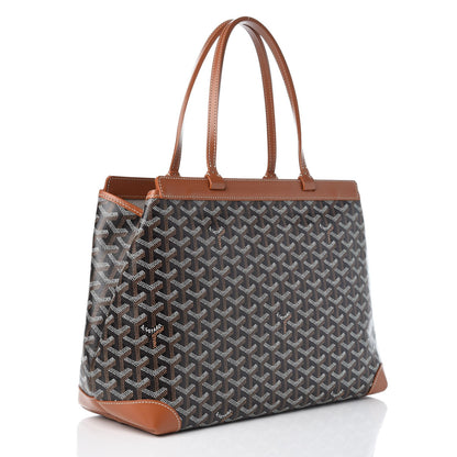 Goyard Goyardine Bellechasse PM Black Gold 3 of 7