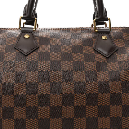 Louis Vuitton Damier Ebene Speedy 30 8 of 12