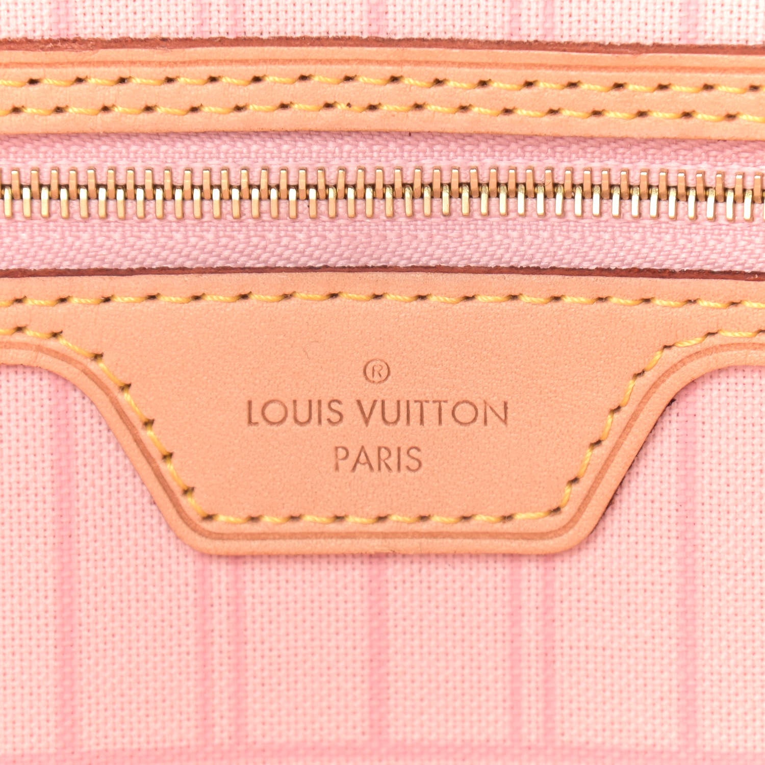 Louis Vuitton Damier Azur Neo Neverfull MM Rose Ballerine 7 of 12
