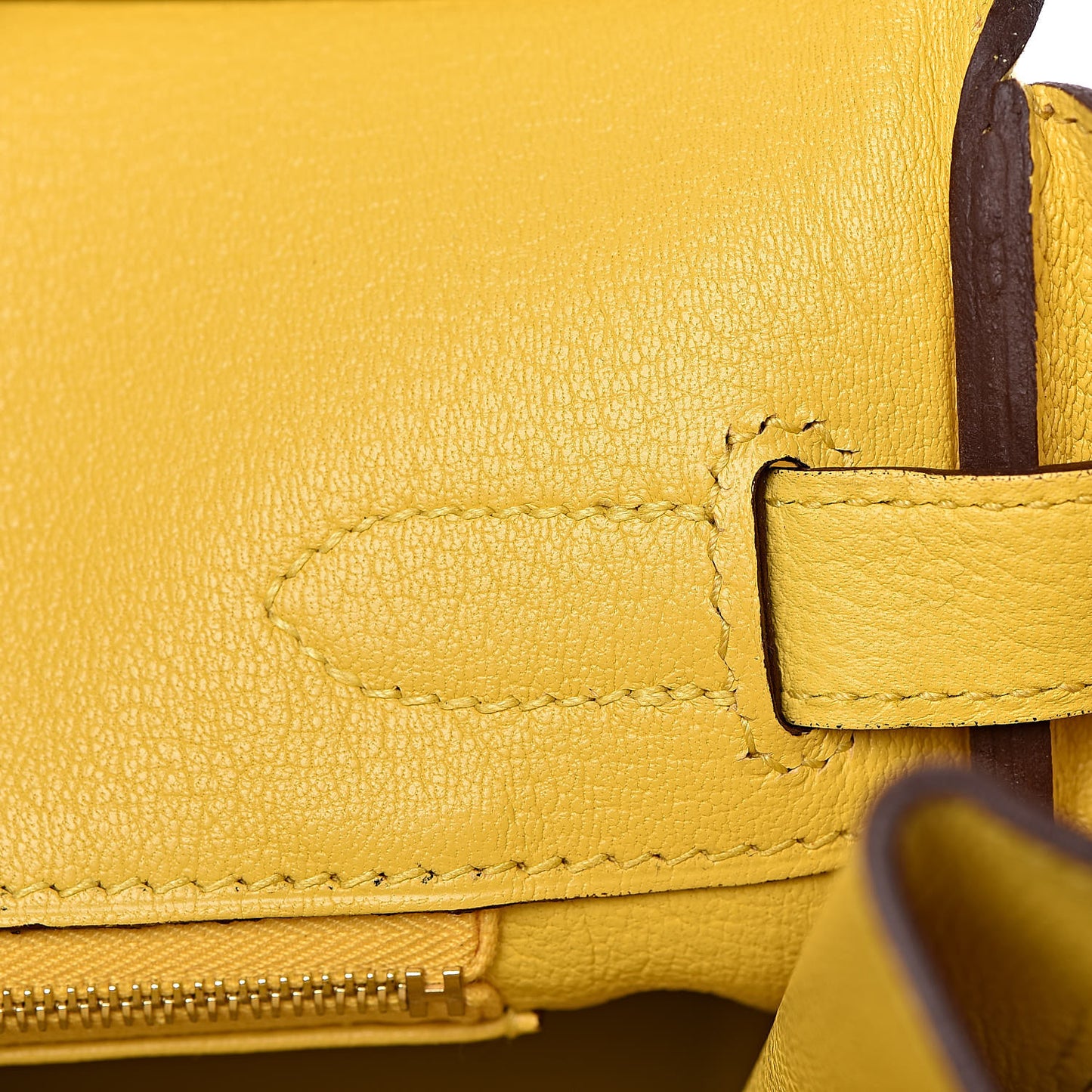 Taurillon Novillo Birkin 30 Jaune De Naples