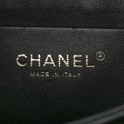Chanel Caviar Quilted Mini Top Handle Flap Black 6 of 12