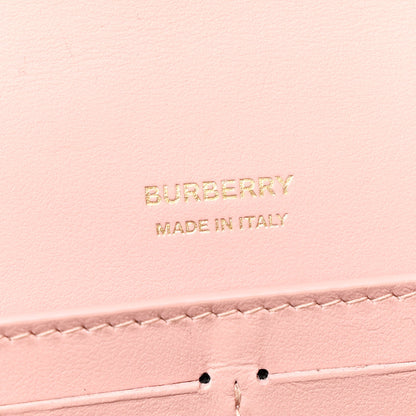 Burberry Lambskin Quilted Lola Chain Wallet Blush Pink 6 of 12