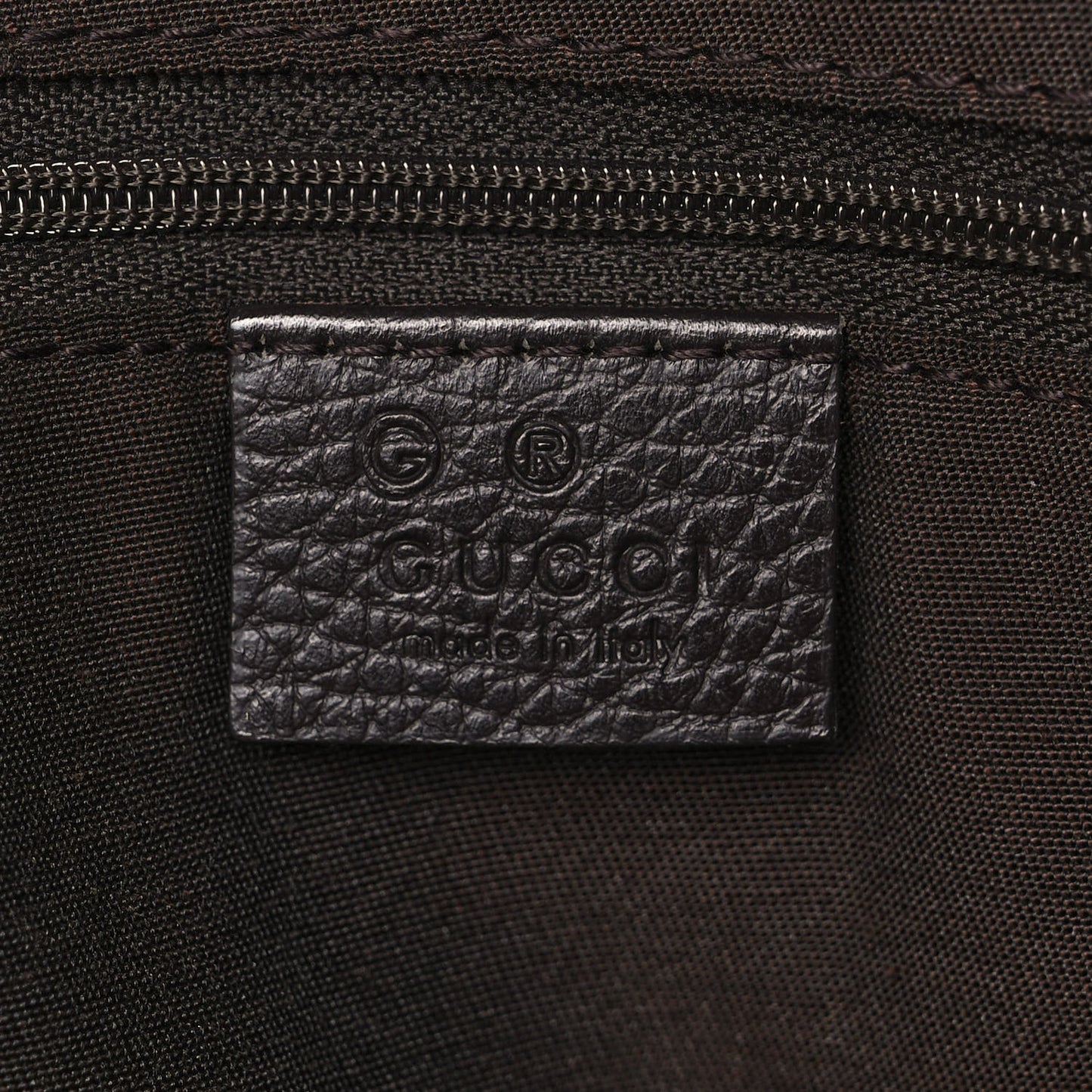 Nylon Monogram Large Tote Dark Brown