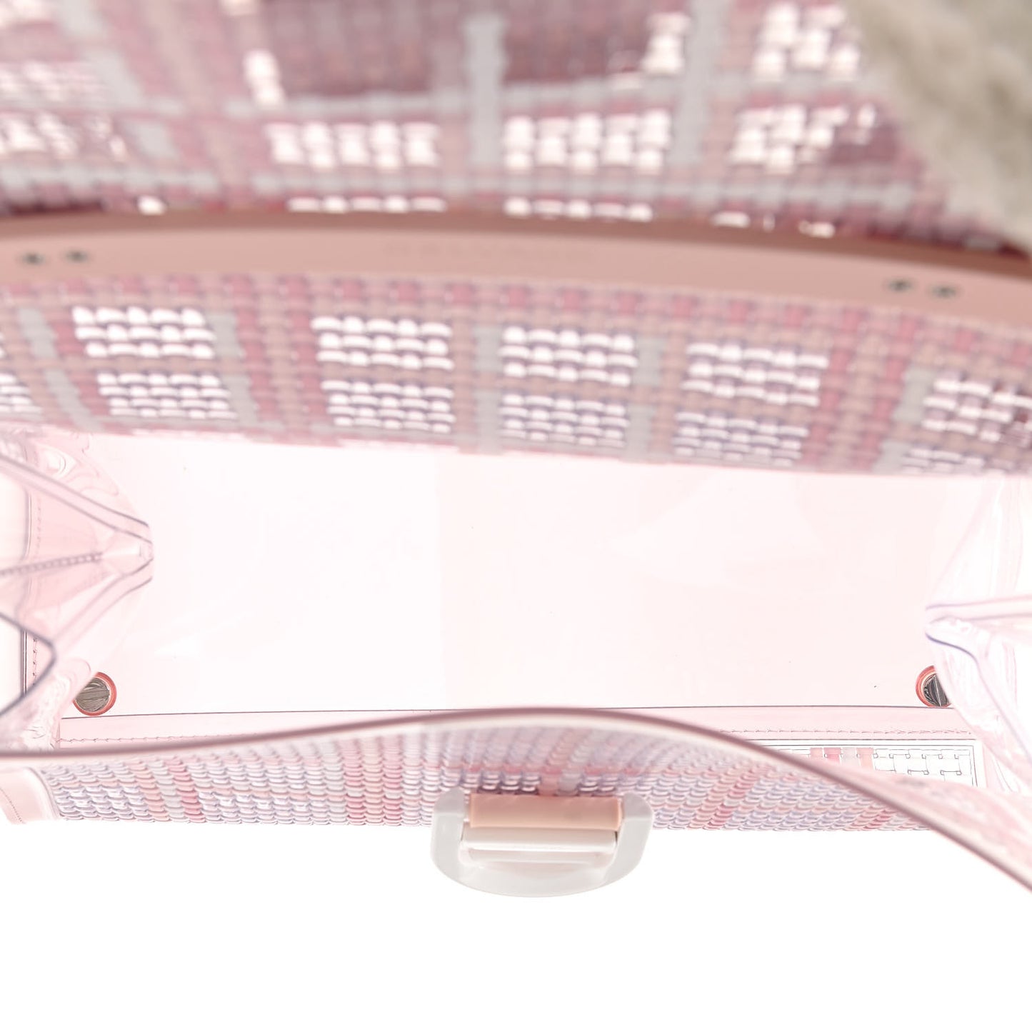 Vinyl Gingham The Dreamer MM Brillant Satchel Pink