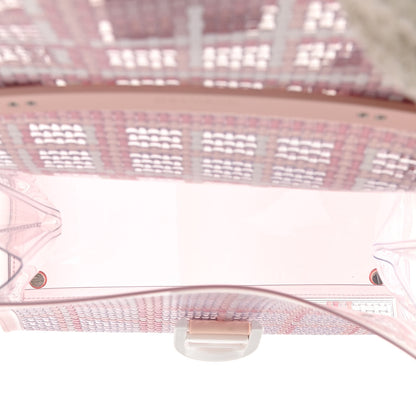 Delvaux Vinyl Gingham The Dreamer MM Brillant Satchel Pink 5 of 10