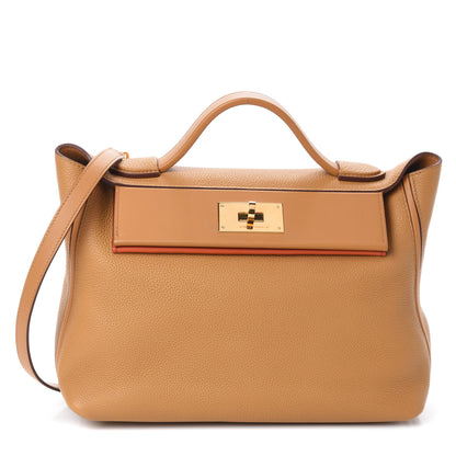 Hermes Togo Swift 24/24 29 Sesame Terre Battue 1 of 9