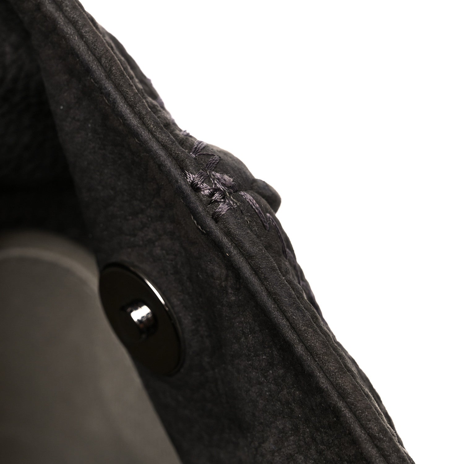 Chanel Suede Ultimate Stitch Hobo Grey 12 of 15