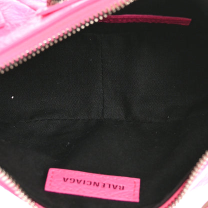 Balenciaga Agneau Arena Le Cagole Shoulder Bag Hot Pink 6 of 11