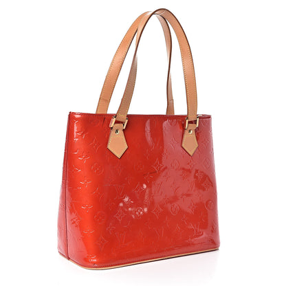 Louis Vuitton Vernis Houston Red 3 of 14