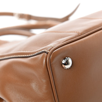 Prada Soft Calfskin Tote Cannella 12 of 14