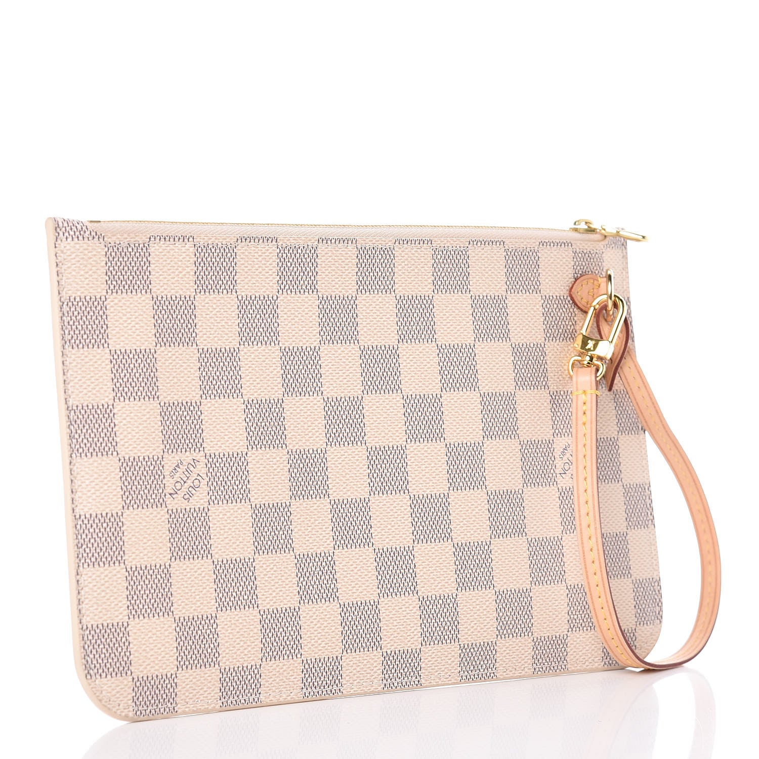 Louis Vuitton Damier Azur Neverfull MM GM Pochette 3 of 10