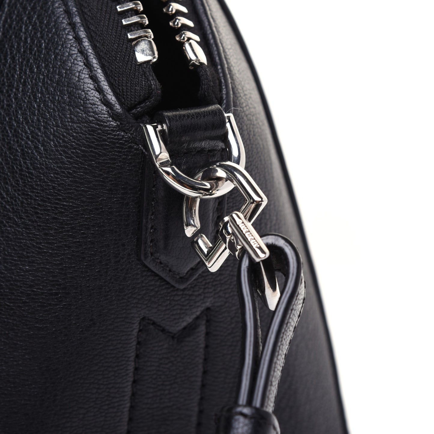 Sugar Goatskin Mini Antigona Black