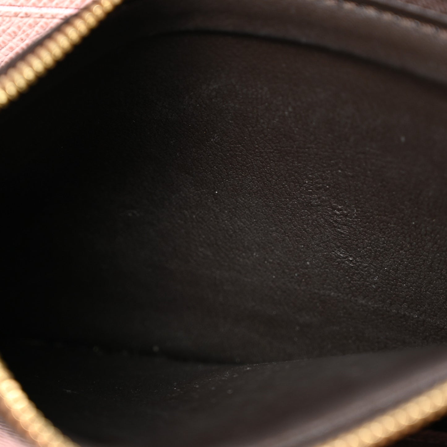 Damier Ebene Clemence Wallet Rose Ballerine