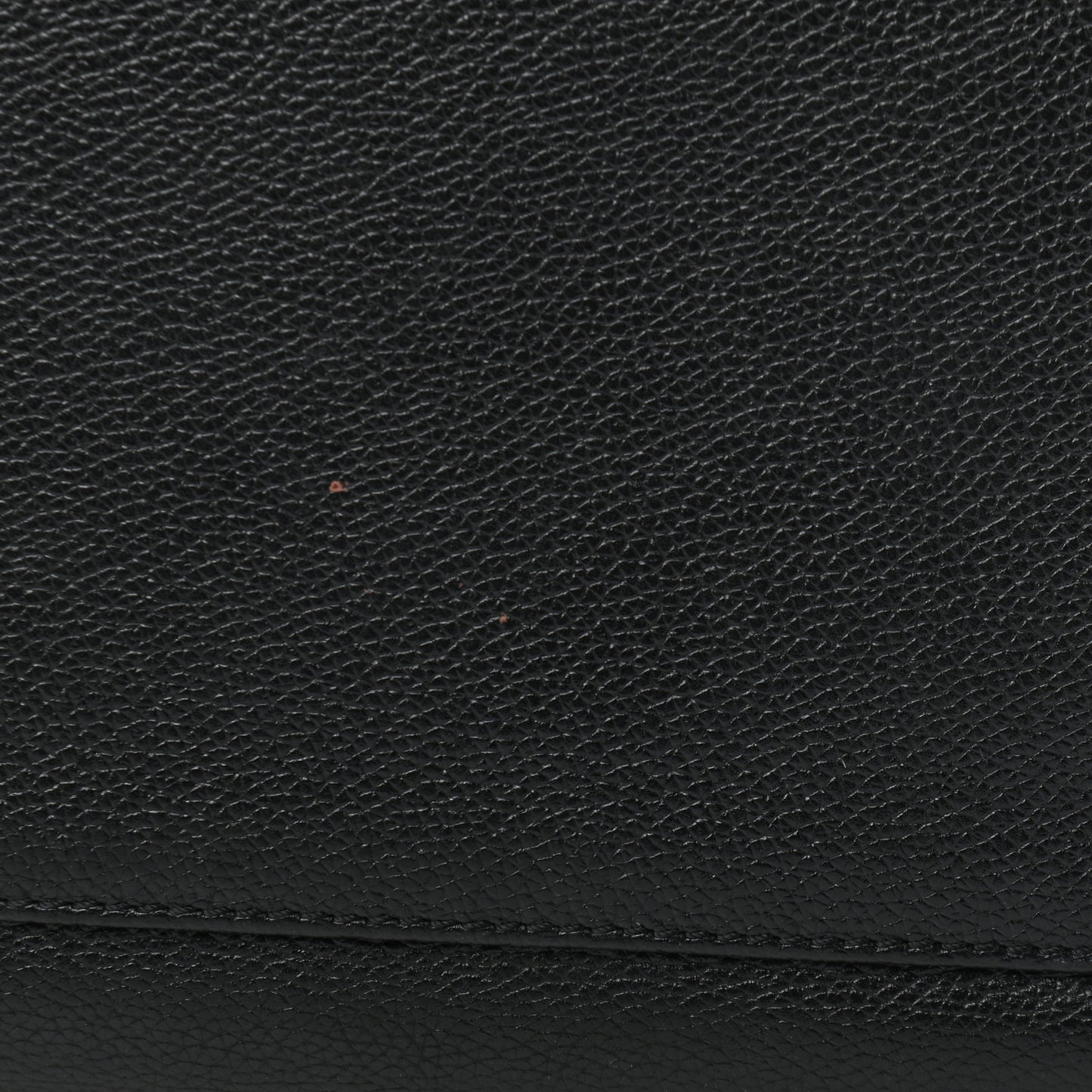 Calfskin Cerf Executive Shopper Tote Black