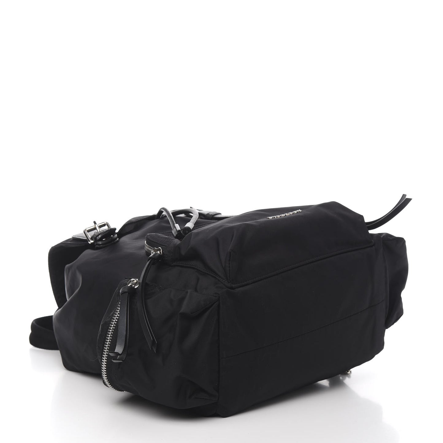 Technical Nylon Large Rucksack Backpack Black