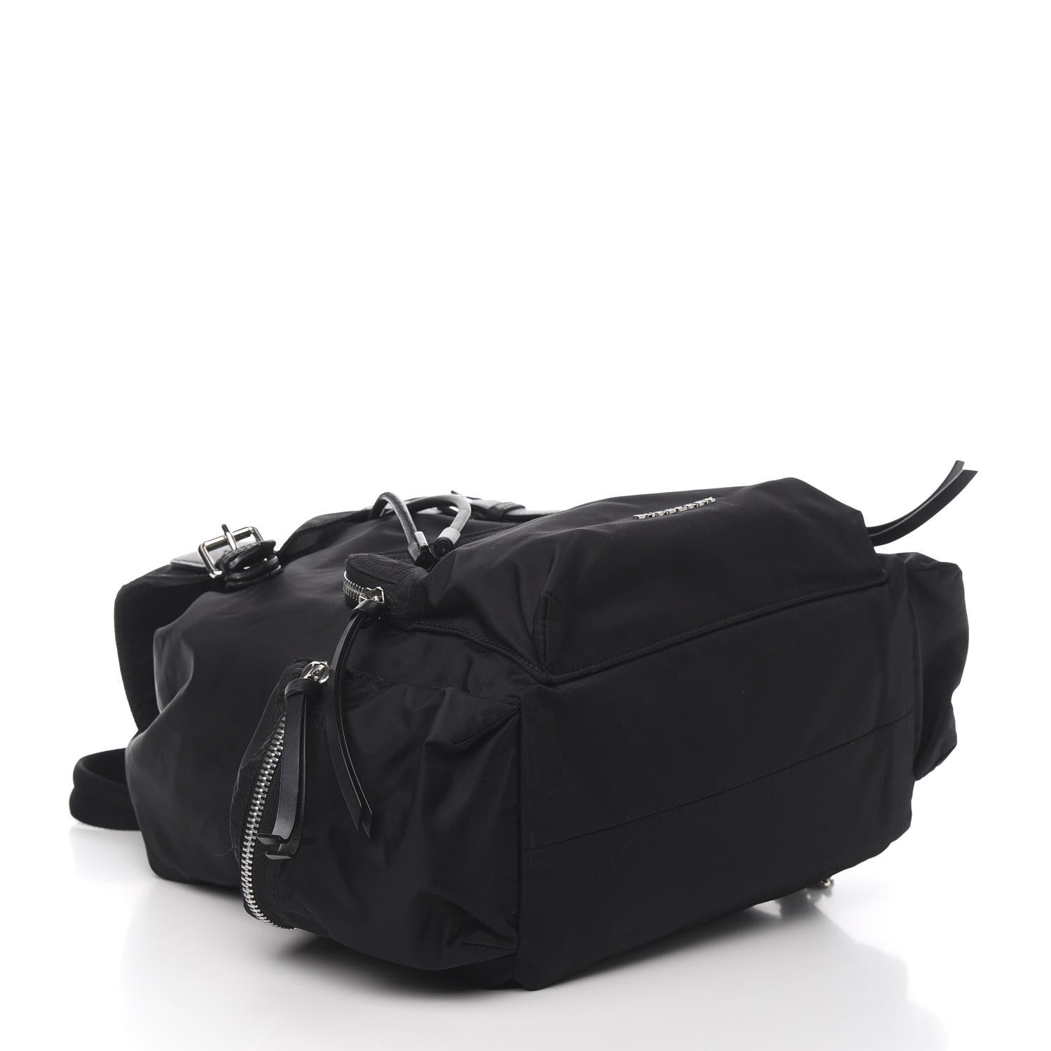 Burberry Technical Nylon Large Rucksack Backpack Black 3 of 9