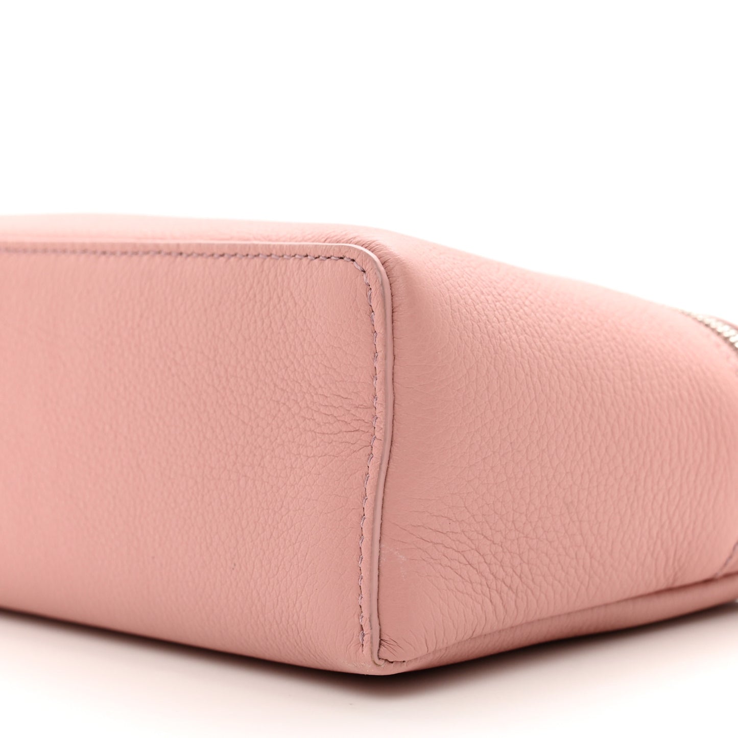 Grained Calfskin L19 Extra Pocket Pouch Rosa