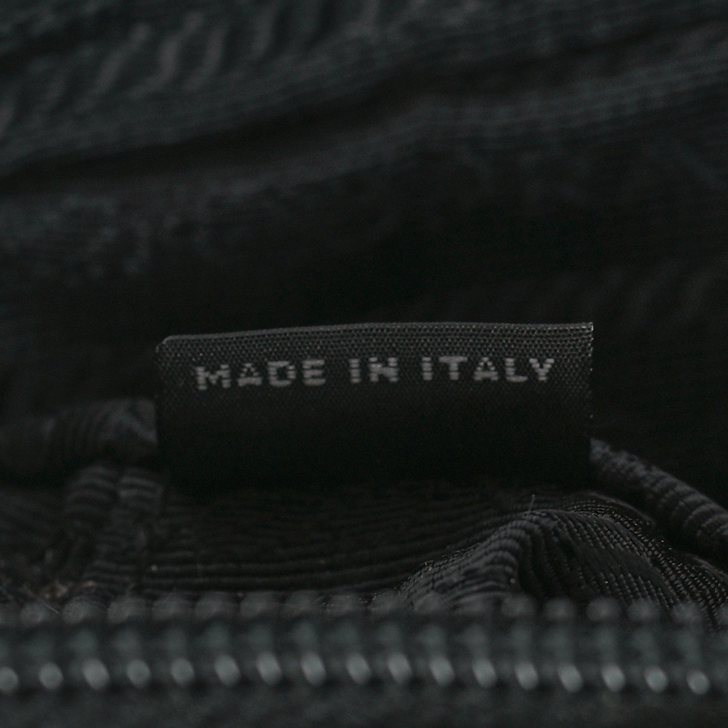 Prada Tessuto Nylon Saffiano Belt Bag Black 6 of 9